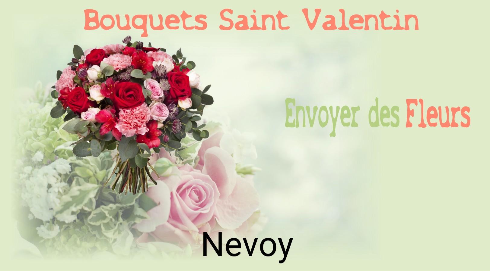 Roses de Saint-Valentin livrées à Nevoy