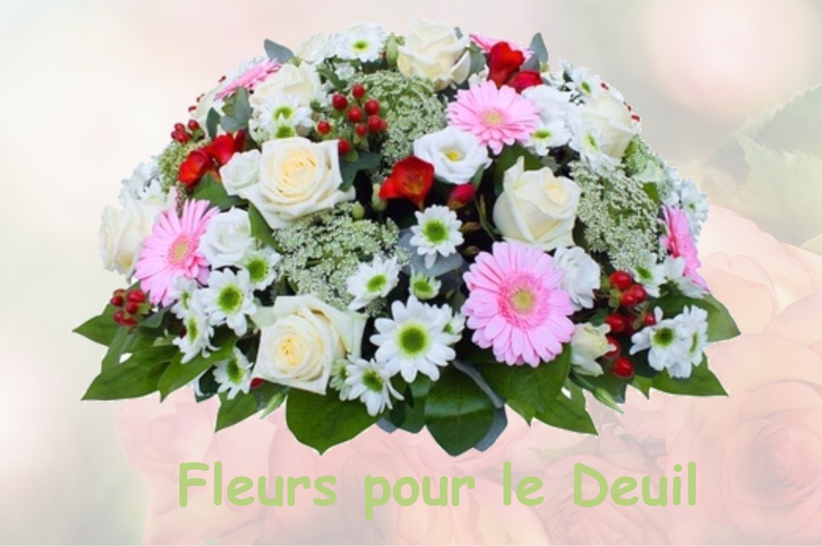 fleurs deuil NEVOY